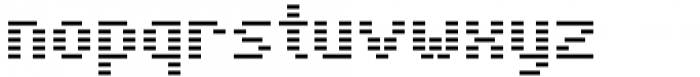 Pixter Terminal Bold Font LOWERCASE
