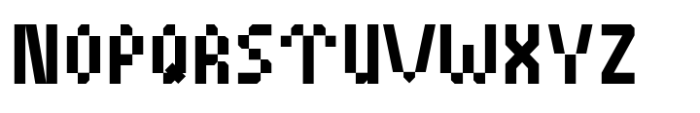 Pixto Extra Bold Font UPPERCASE