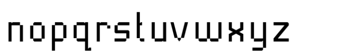 Pixto Medium Font LOWERCASE