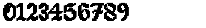 Pixtura Bold Font OTHER CHARS