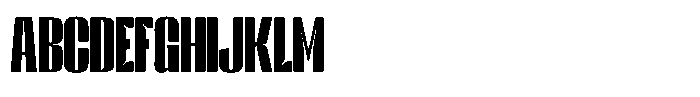 Pizza Slice Font UPPERCASE