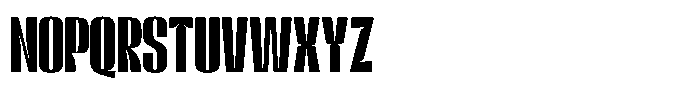 Pizza Slice Font UPPERCASE
