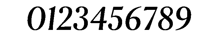 Pialat Deck Italic Font OTHER CHARS