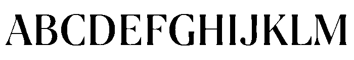 Pialat Roman Font UPPERCASE