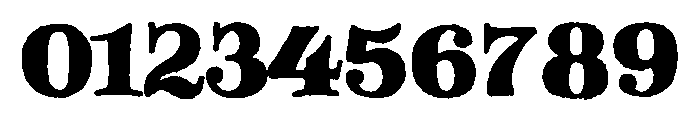 PickworthOldStyle Regular Font OTHER CHARS