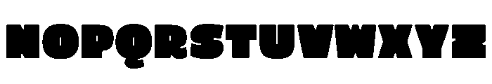 Piggle Puff Font UPPERCASE