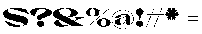 Pilote Black Font OTHER CHARS