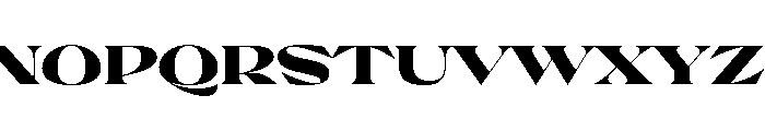 Pilote Black Font UPPERCASE
