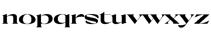 Pilote Bold Font LOWERCASE