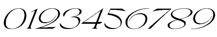 Pilote LightItalic Font OTHER CHARS