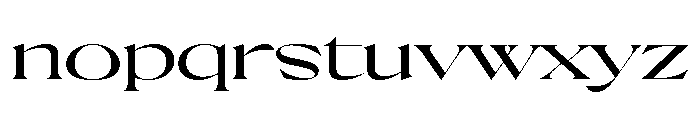 Pilote Medium Font LOWERCASE