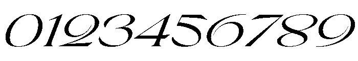Pilote RegularItalic Font OTHER CHARS