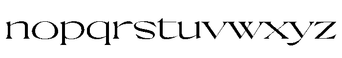 Pilote Regular Font LOWERCASE