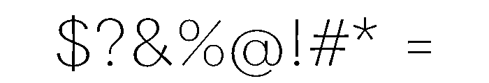 Piloti Regular Font OTHER CHARS