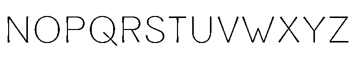 Piloti Regular Font UPPERCASE