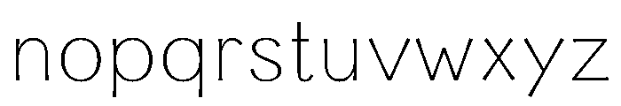 Piloti Regular Font LOWERCASE