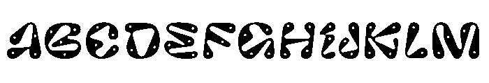 Pilowlava Atome Font UPPERCASE