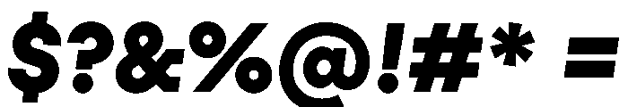 PinokioGrand BlackItalic Font OTHER CHARS