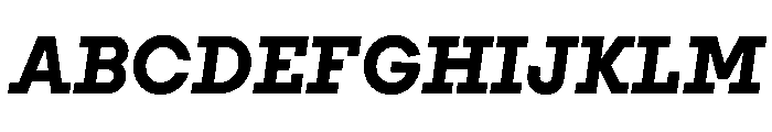 PinokioGrand BoldItalic Font UPPERCASE