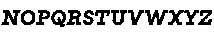 PinokioGrand BoldItalic Font UPPERCASE