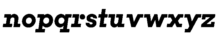 PinokioGrand BoldItalic Font LOWERCASE