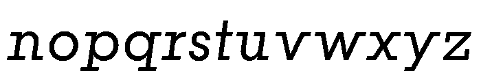 PinokioGrand BookItalic Font LOWERCASE