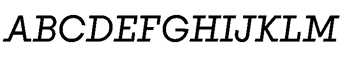 PinokioGrand Italic Font UPPERCASE