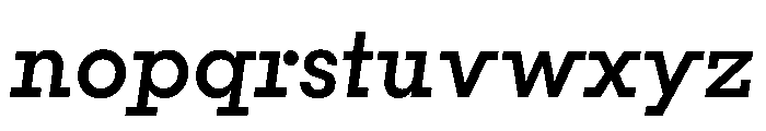 PinokioGrand MediumItalic Font LOWERCASE