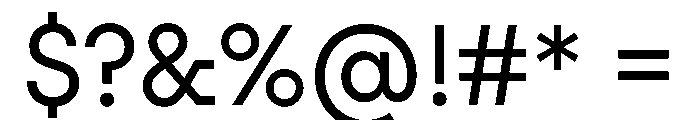 PinokioGrand Regular Font OTHER CHARS