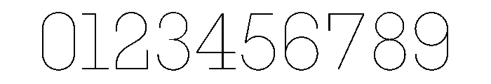 PinokioGrand Thin Font OTHER CHARS
