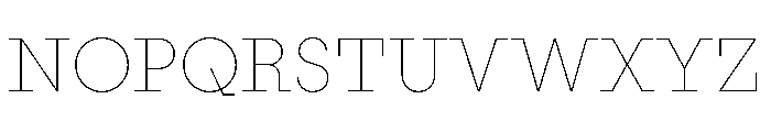 PinokioGrand Thin Font UPPERCASE