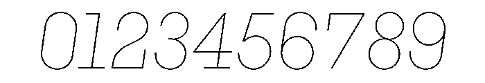 PinokioGrand ThinItalic Font OTHER CHARS