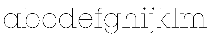 PinokioGrand Thin FONT