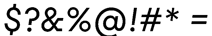 PinokioMix BookItalic Font OTHER CHARS