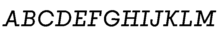 PinokioMix BookItalic Font UPPERCASE