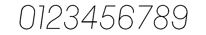 PinokioMix ExtraLightItalic Font OTHER CHARS