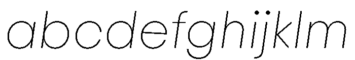 PinokioMix ExtraLightItalic FONT