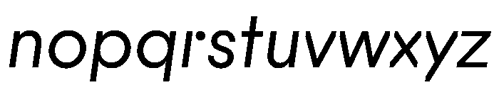 PinokioMix Italic Font LOWERCASE