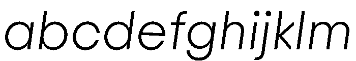 PinokioMix LightItalic FONT