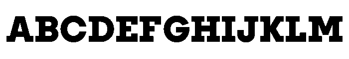 PinokioMoyen Black Font UPPERCASE