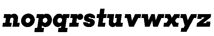 PinokioMoyen BlackItalic Font LOWERCASE