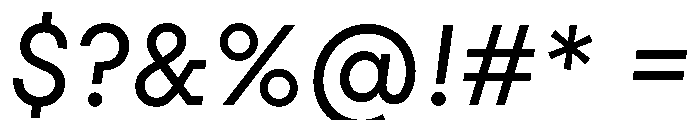 PinokioMoyen BookItalic Font OTHER CHARS