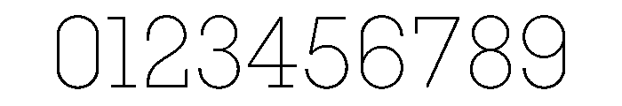 PinokioMoyen ExtraLight Font OTHER CHARS