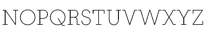 PinokioMoyen ExtraLight Font UPPERCASE