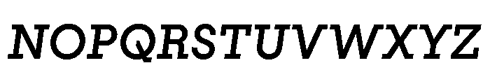 PinokioMoyen MediumItalic Font UPPERCASE