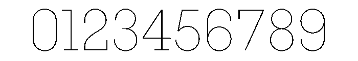 PinokioMoyen Thin Font OTHER CHARS