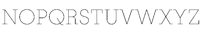 PinokioMoyen Thin Font UPPERCASE