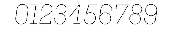 PinokioMoyen ThinItalic Font OTHER CHARS