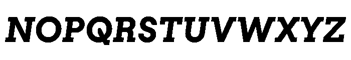 PinokioPetit BoldItalic Font UPPERCASE