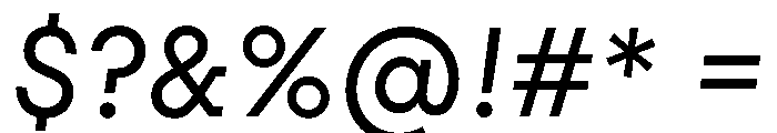 PinokioPetit BookItalic Font OTHER CHARS